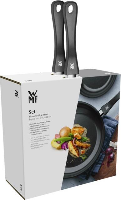 Actual product image WMF Frying pan set Frying pan (28 cm, Pan set + pot set, Stainless steel)