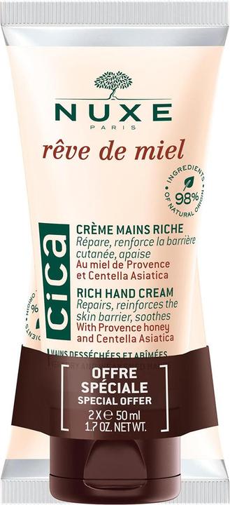 Nuxe Duo CICA Creme Reichhaltige Handcreme (50 ml)