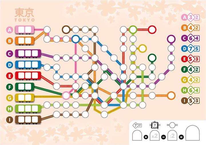 Produktbild Schmidt Spiele Voll verplant Zusatzblock Japan (Deutsch)