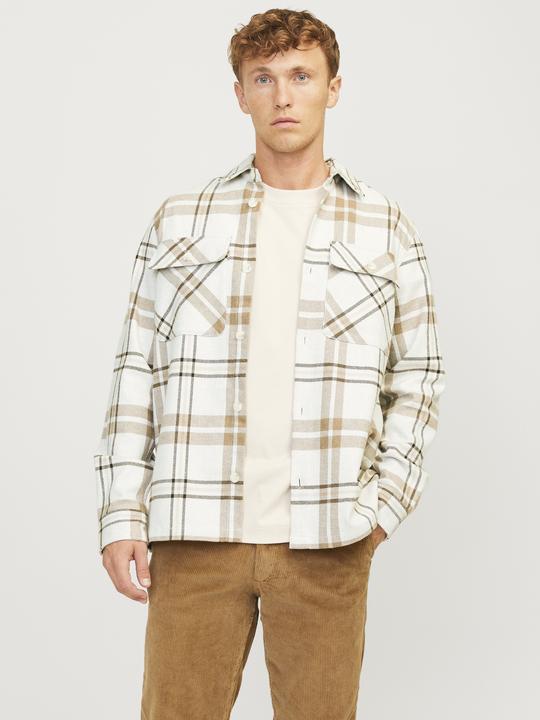 Produktbild Jack & Jones Jprraymond Melange Check Ls Overshirt Sn (M)