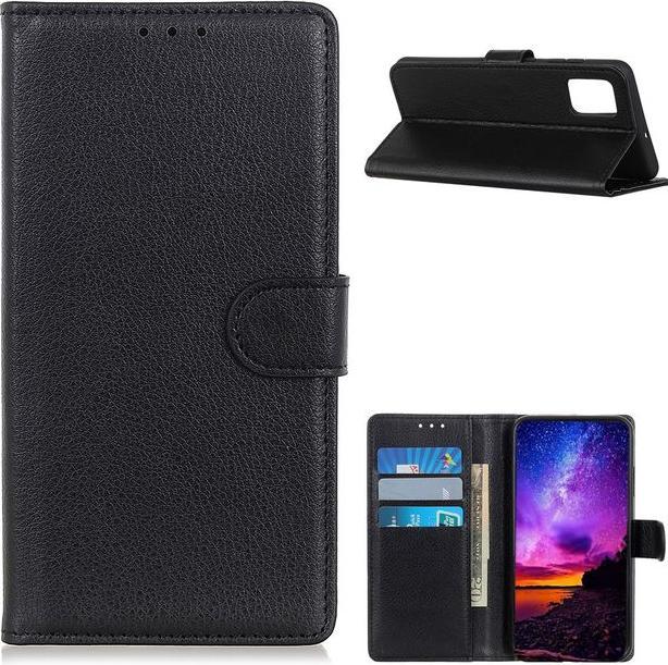Produktbild MU Classic Litchi Leder Bookcover Series (LG K62, LG K52)