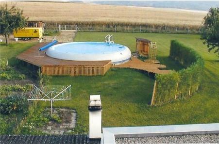 Produktbild Zodiac oberirdischer Pool rund Winky 8 diam ext 9,50m (750 x 100 cm)