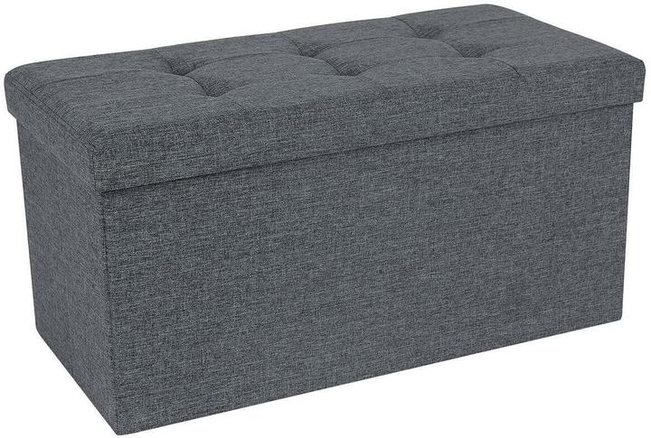 Actual product image Songmics Chest LSF47K dark grey fabric 76.0 cm
