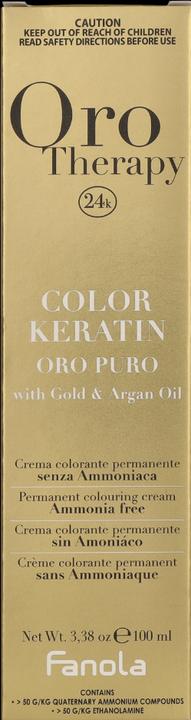 Image du produit Fanola Color Keratin Oro Puro 7/0 Rubio 100ml (7.0)
