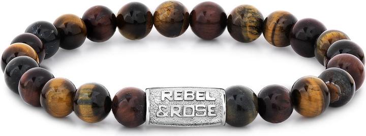 Produktbild Rebel & Rose Stones Only Who's Afraid of the Tiger Bracelet (16.50 cm, Edelstahl)