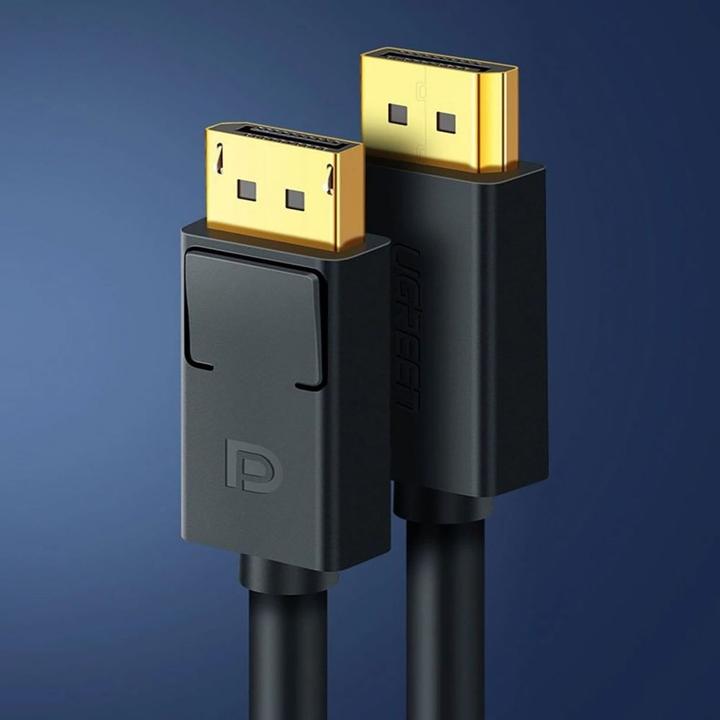 Actual product image Ugreen DP to DP Cable (DP102), 4K, 3D, 5m (black) (5 m, DisplayPort)