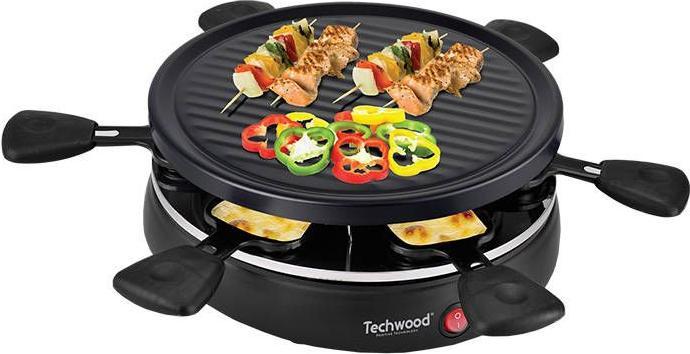 Actual product image Techwood Electric Raclette grill for 6 people TRA-608