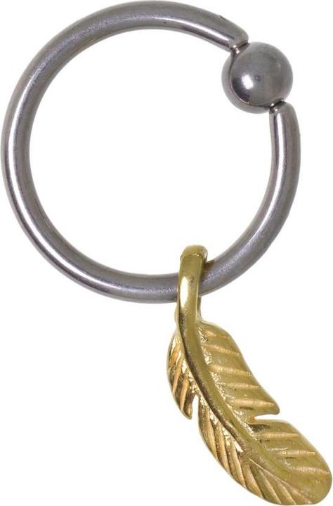Bijouteria 1.2mm Piercingstab (Gold-Beschichtung (vergoldet), Silber 925, Chirurgenstahl 316L)