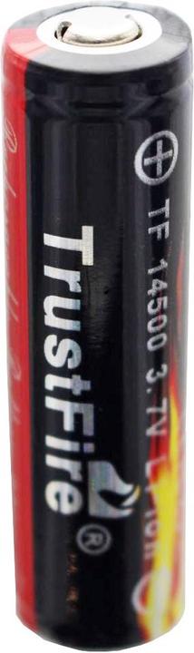 Actual product image Trustfire Akku 14500 geschützte Li-Ion-Zelle (Flame) (1 pcs., 14500, 900 mAh)