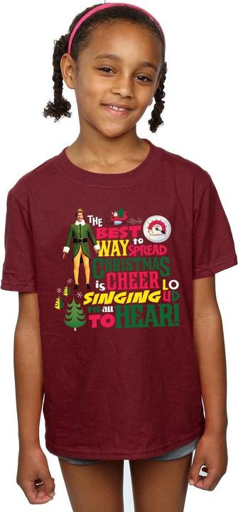 Produktbild Elf Christmas Cheer TShirt Mädchen (140, 146)