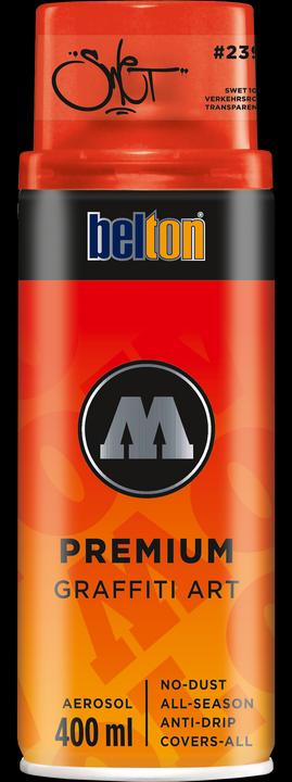 Actual product image Molotow Spray BELTON PREMIUM 400 ml (traffic red transparent, 400 ml)