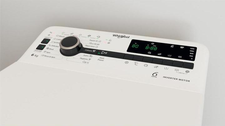 Actual product image Whirlpool Pralka TDLRB 6251BS EU (6 kg, Downwards, EU plug)