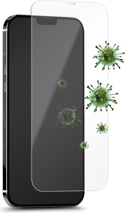 Image du produit Puro Antibakterinis grūdinto stiklo apsauginis stiklas su antibakterine apsauga, skirtas iPhone 12 P (1 pièce(s), Apple iPhone 12 Pro Max)