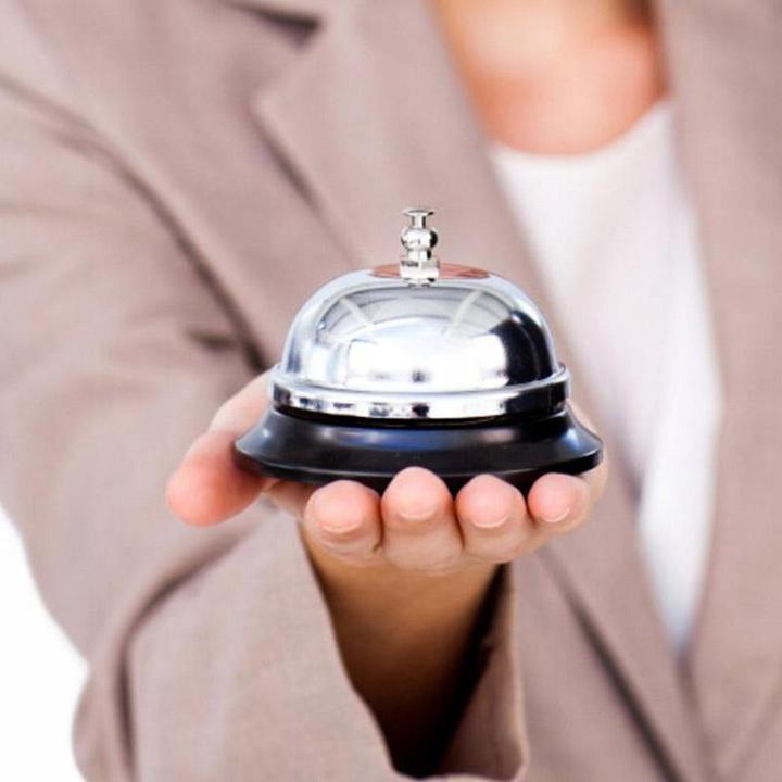 Actual product image JTI Reception bell