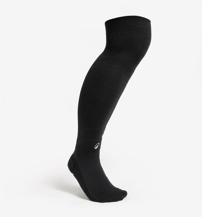 Produktbild Kipsta Damen/Herren Fussball Stutzen - CLR schwarz (39, 40)