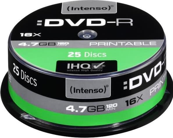 Produktbild Intenso DVD-R Cakebox (25 x)