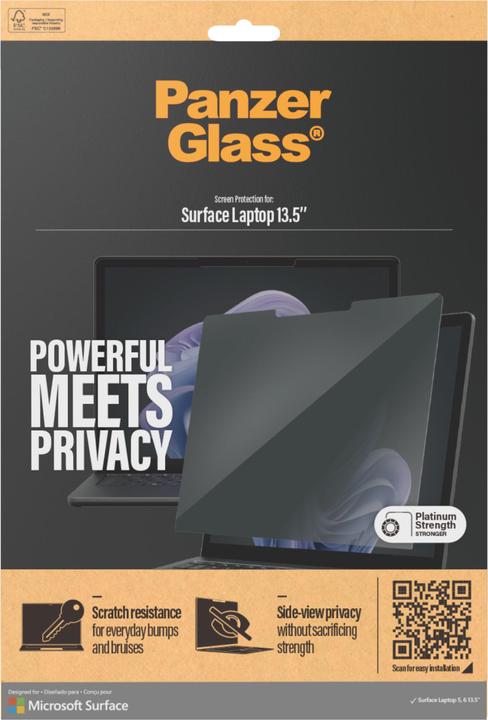 Actual product image PanzerGlass Privacy (13.50", 3 : 2)