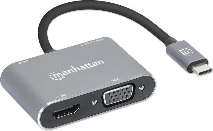 Actual product image Manhattan 130691 (USB-C, 4 Ports)