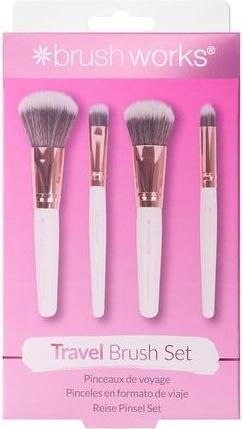 Actual product image Brush Works Brushworks Travel Set Pink & Gold (Set)