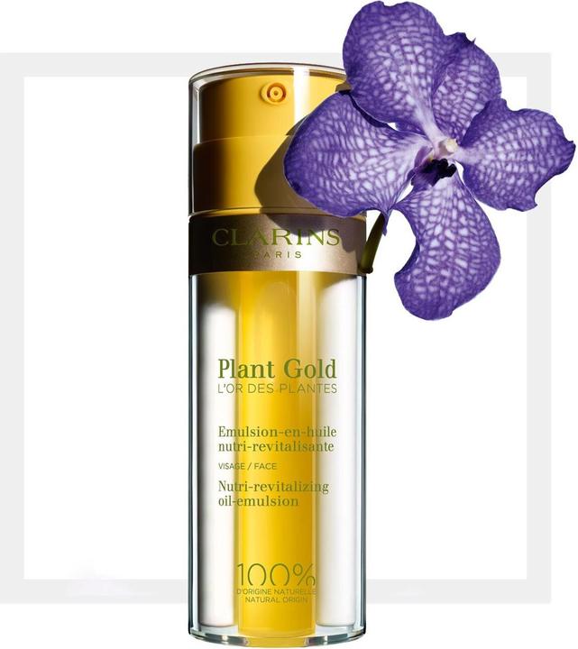 Immagine prodotto Clarins Pelle - Impianto Oro L'Or des Plantes (35 ml, Crema 24h)