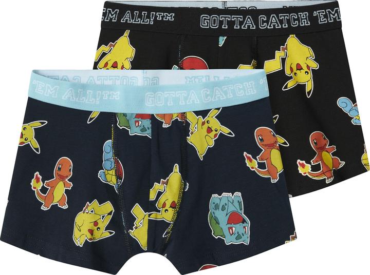 Produktbild Name it Nkmasgar Pokemon 2p Boxer Noos Sky (134, 140, 2er Pack)