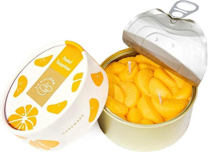 Candlecan peeled tangerines