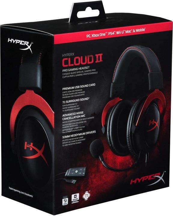 Productafbeelding HyperX Wolk II (Bedraad)