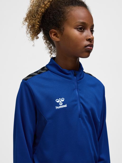 Actual product image hummel Hmlauthentic Half Zip Sweat Kids (140)