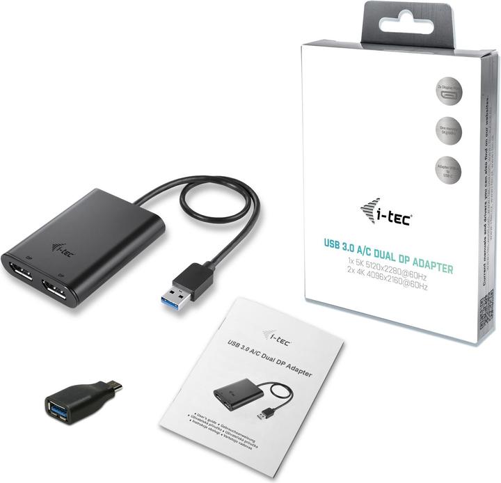 Produktbild i-tec USB 3.0 zu (DP, 6 cm)