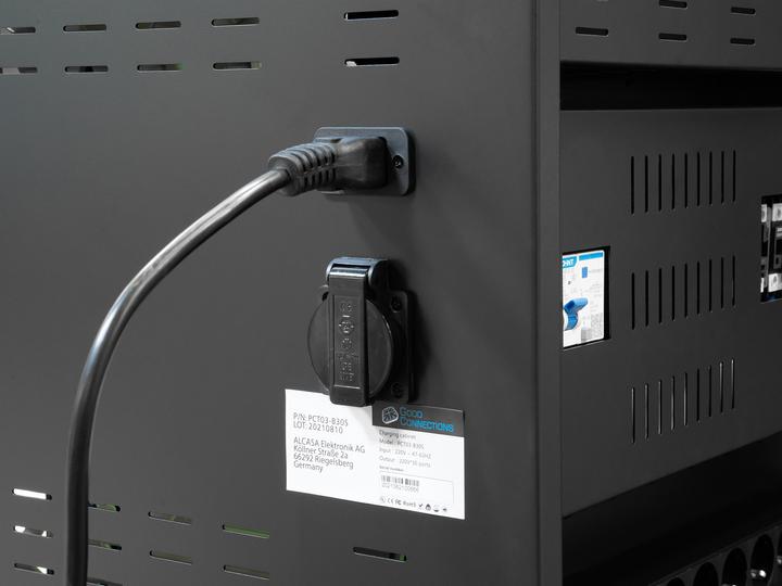 Actual product image Good Connections GC Notebook charging station ANTARES N40E for 40 devices up to 15.6 UV-C disinfection