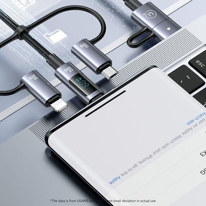 Actual product image Usams All in One Data Cable 60W (1.20 m, 60 W)