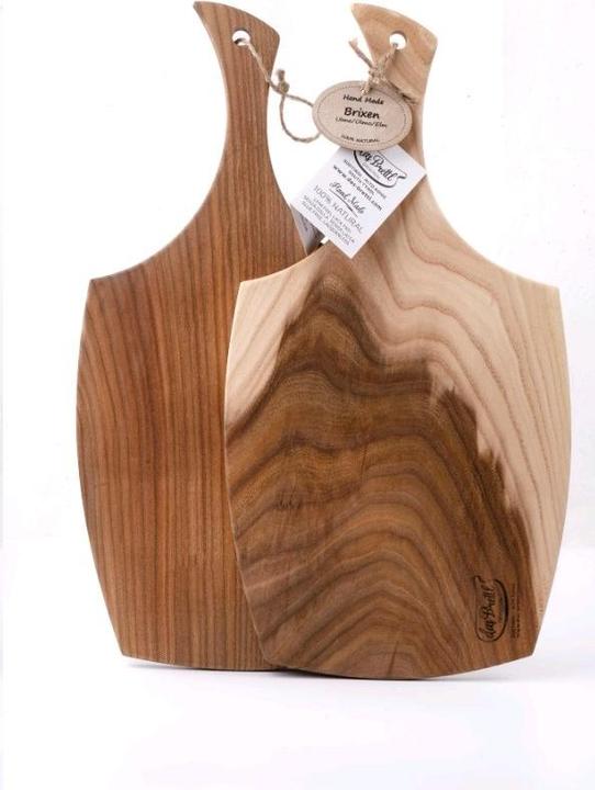 Actual product image Das Brettl Brixen cutting board made from elm wood