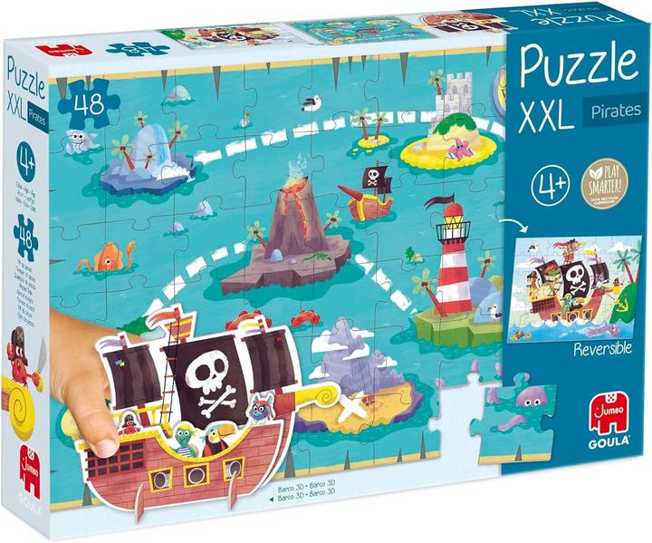 Goula Puzzle Piraten XXL (48 Teile)