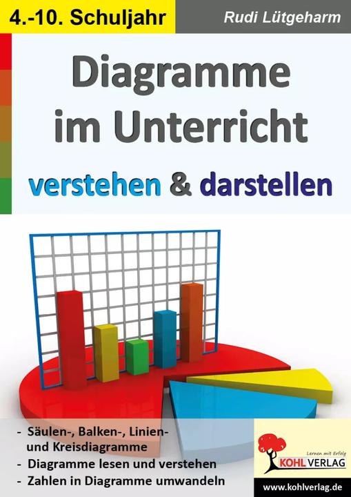 Produktbild Diagramme im Unterricht verstehen & darstellen (Deutsch, Rudi Lütgeharm, 2019)