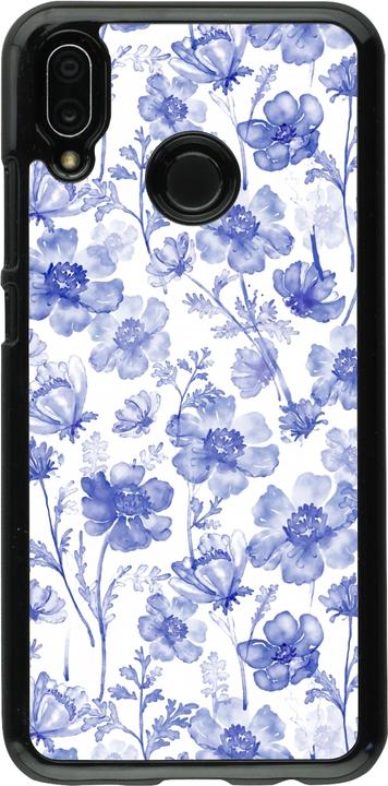 Immagine prodotto PhoneLook Copertina Primavera 23 fiori blu acquerello (Huawei P20 Lite)