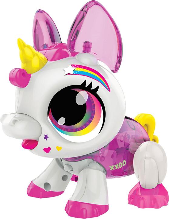 Actual product image Goliath Toys Build a bot unicorn - an interactive robot