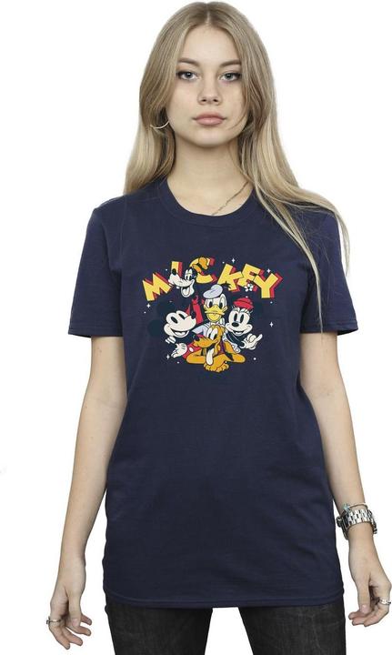 Immagine prodotto Disney Mickey Mouse Group Maglietta Ampia Donna (L)