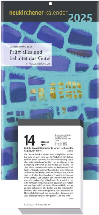 Image du produit Calendrier 2025 - Calendrier détachable avec dos de couverture (Couverture rigide, Allemand)