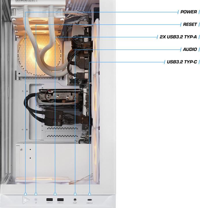 Produktbild Kiebel Invader 12 (Intel Core i5-12600KF, 32 GB, 1000 GB, GeForce RTX 4060)