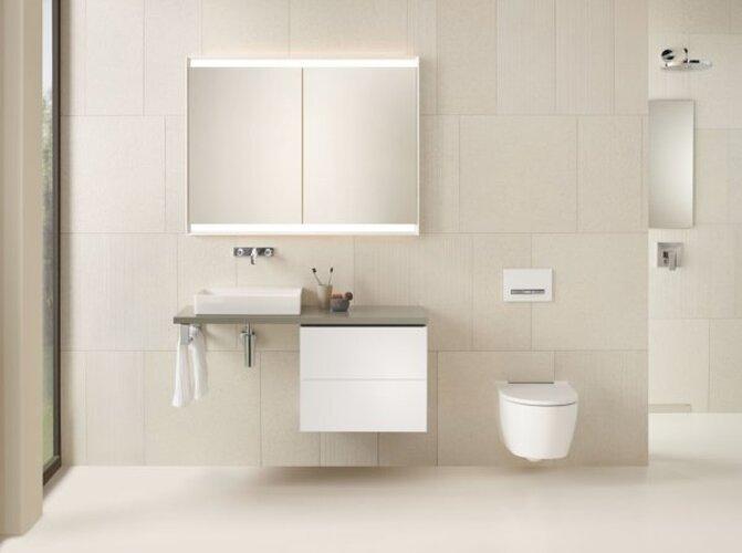 Actual product image Geberit ONE vanity unit, 2 drawers, 59,2x50,4x47cm, 505.261.00. (51 x 64 x 57 cm)