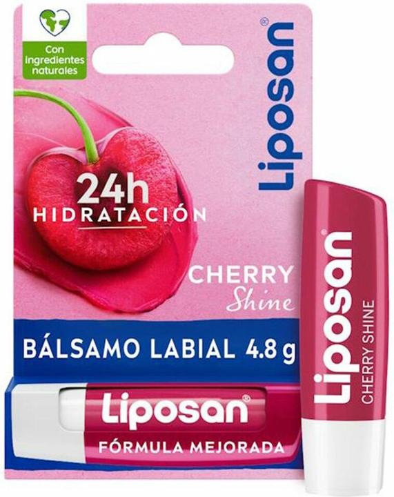 Liposan Fruity Shine Cherry Lip Care Balm 4.8g 5.5ml (Gel)