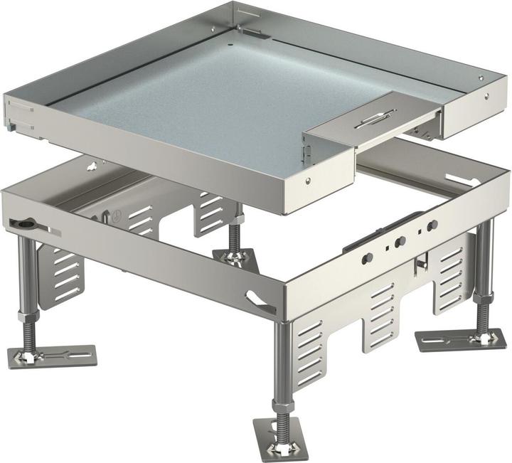 Produktbild OBO Bettermann OBO RKSN2 9 VS 25 Quadratische Kassette m. Schnurauslass 242 (Set)