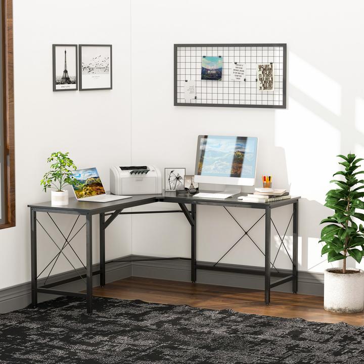 Produktbild Homcom Winkelschreibtisch (150 x 150 x 76 cm)