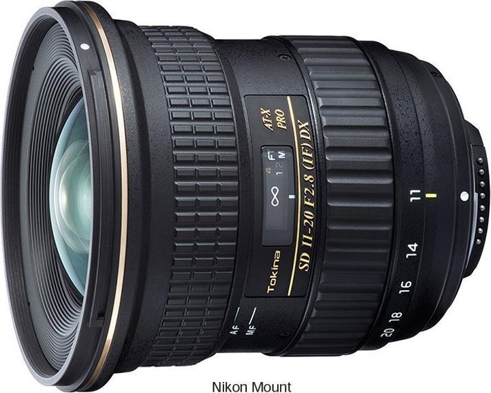 Image du produit Tokina AT-X 11-20mm F2.8 PRO DX, Nikon (Nikon DX, APS-C / DX)
