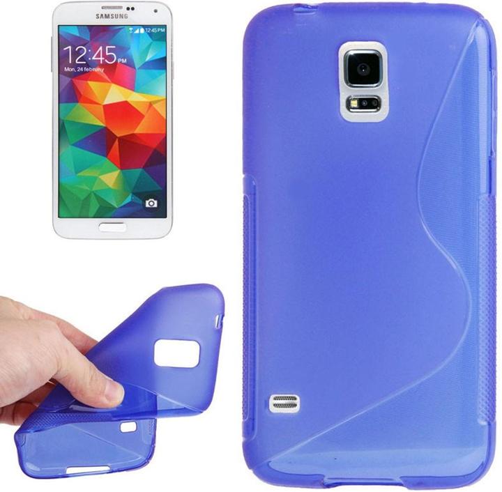 Actual product image König Design Mobile Phone Cover S Line TPU Case for Samsung Galaxy S5 / S5 Neo (Samsung Galaxy S5, Samsung Galaxy S5 Neo)