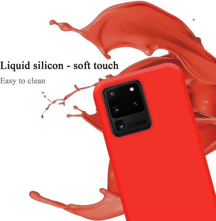 Produktbild Cadorabo TPU Liquid Silicone Case Cover (Samsung Galaxy S20 Ultra)