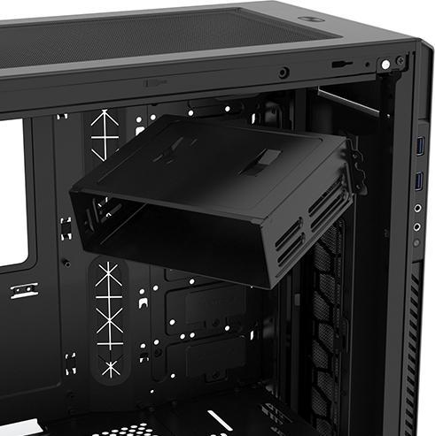 Actual product image Phanteks Enthoo Pro M Tempered Glass (ATX, mATX, Mini-ITX, E-ATX)