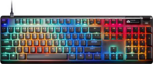 Immagine prodotto SteelSeries | Tastiera da gioco | Apex Pro Gen 3 | Cablata | Layout USA | Nero | USB-C | OmniPoint 3.0 (US, Cablato)