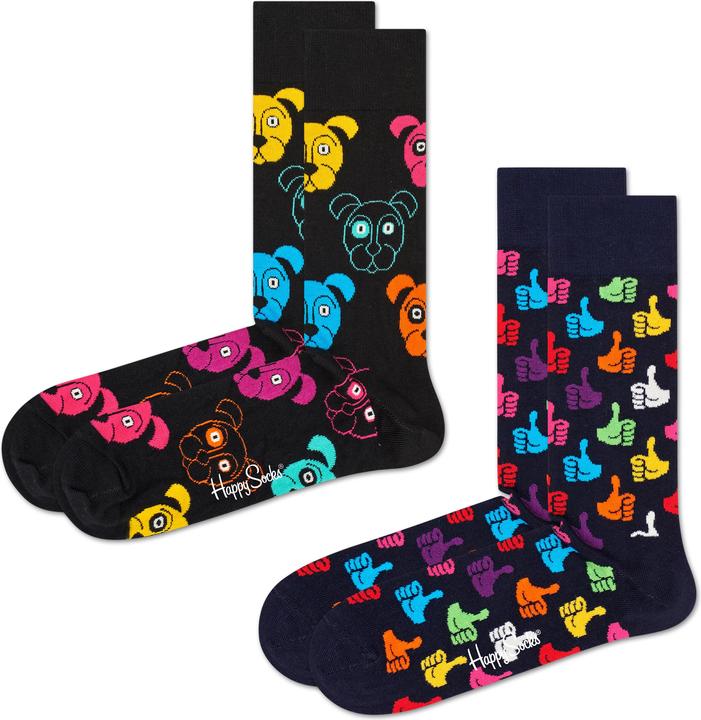 Produktbild Happy Socks Classic Dog (2er Pack, 41 - 46)