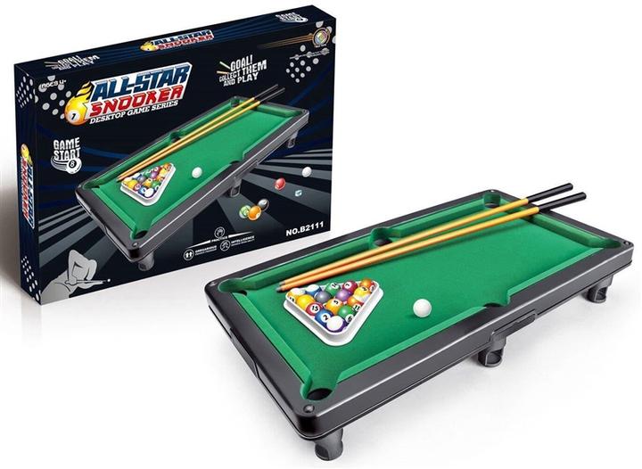 Image du produit No Name TOY BILLARD TABLE 520991214 (Anglais)